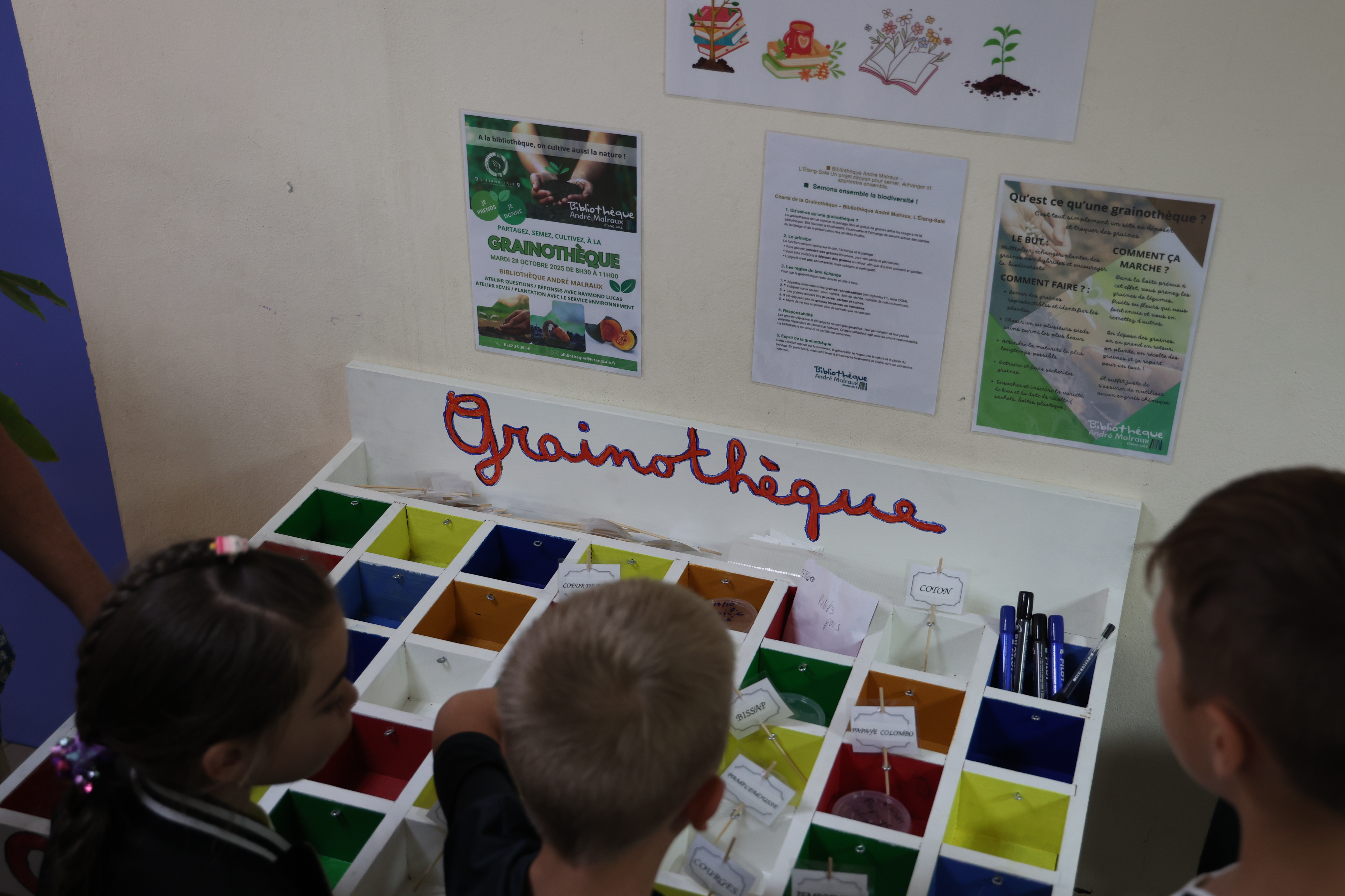 Lancement de la grainothèque !